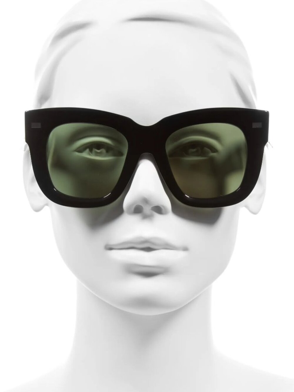Acne Studios Library Oversized Black Sunglasses